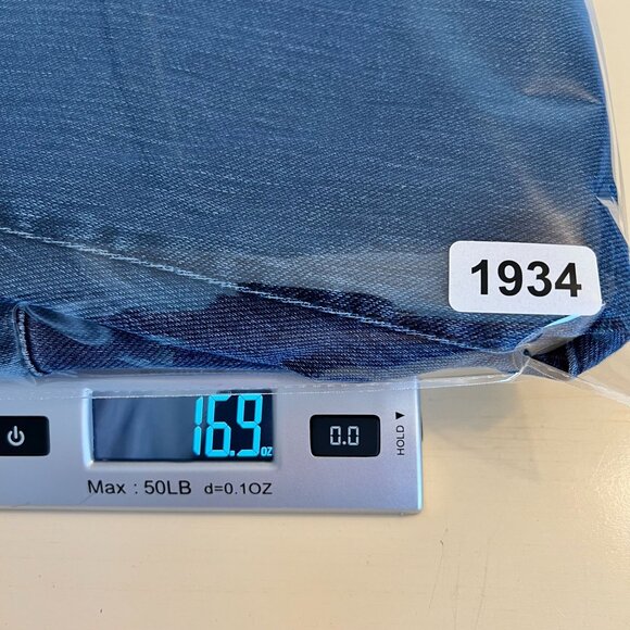 J.McLaughlin Womens Mid Rise Skinny Leg Jeans Size 8 Blue Denim Ankle Stretch - Picture 12 of 12